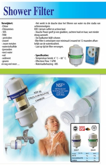 Douche Filter